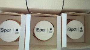 MUFFINKI Z LOGO ISPOT PAKOWANE POJEDYNCZO