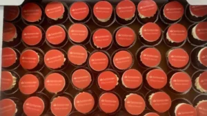 MUFFINKI Z LOGO SANTANDER