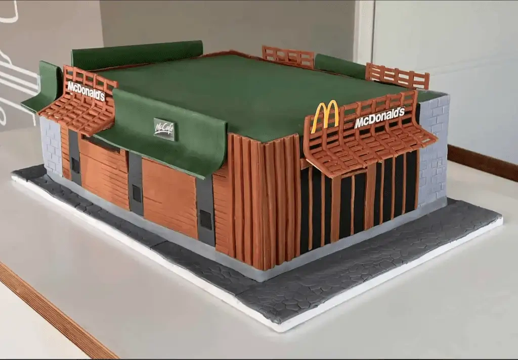 Tort Firmowy Mc'donald's – energetyczny tort eventowy z logo