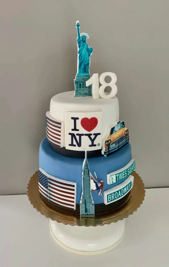 TORT NA 18-TKĘ NEW YORK DUŻY