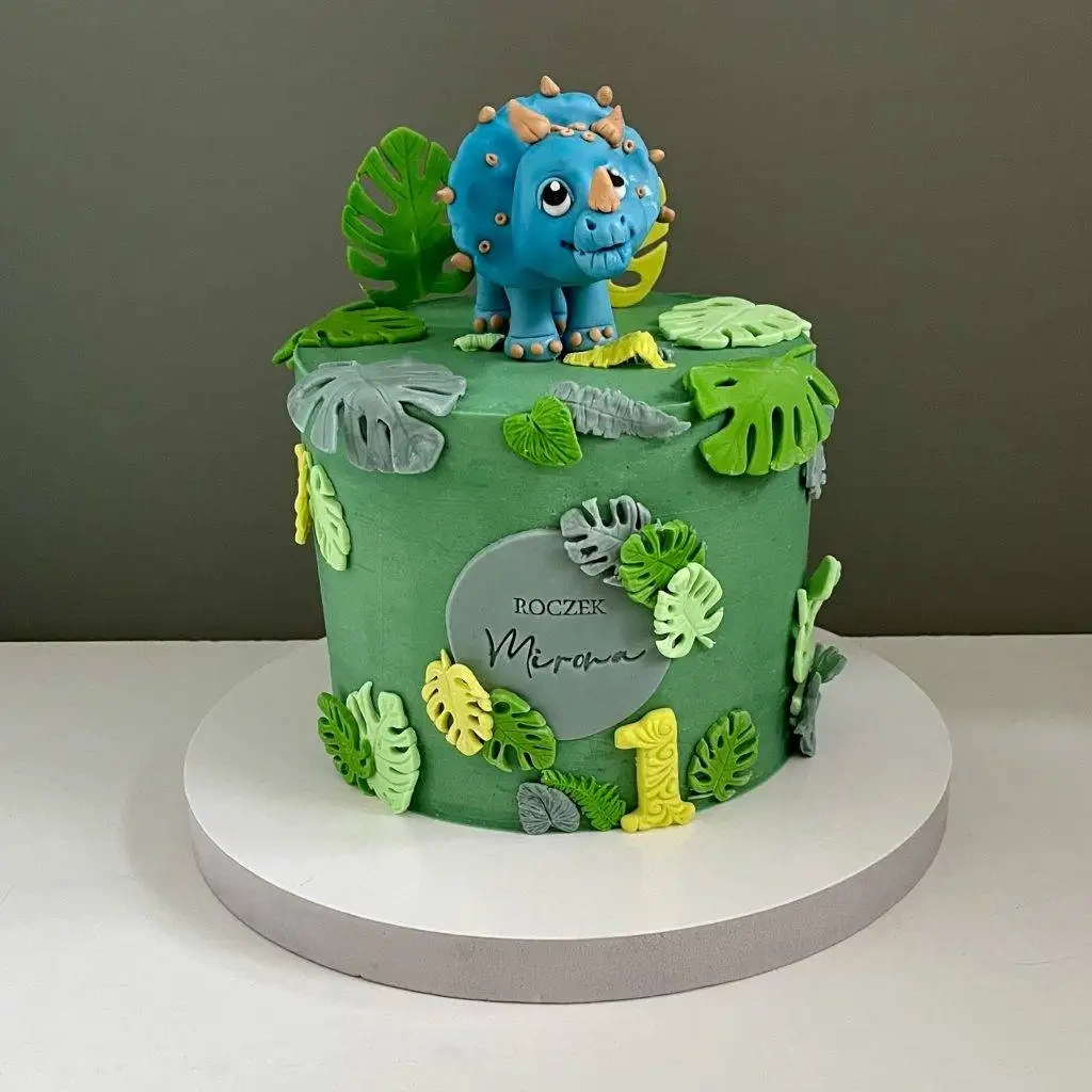 TORT NA ROCZEK DINOZAUR