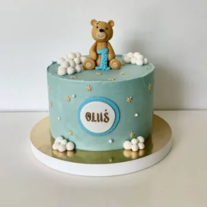 TORT NA ROCZEK Z MISIEM