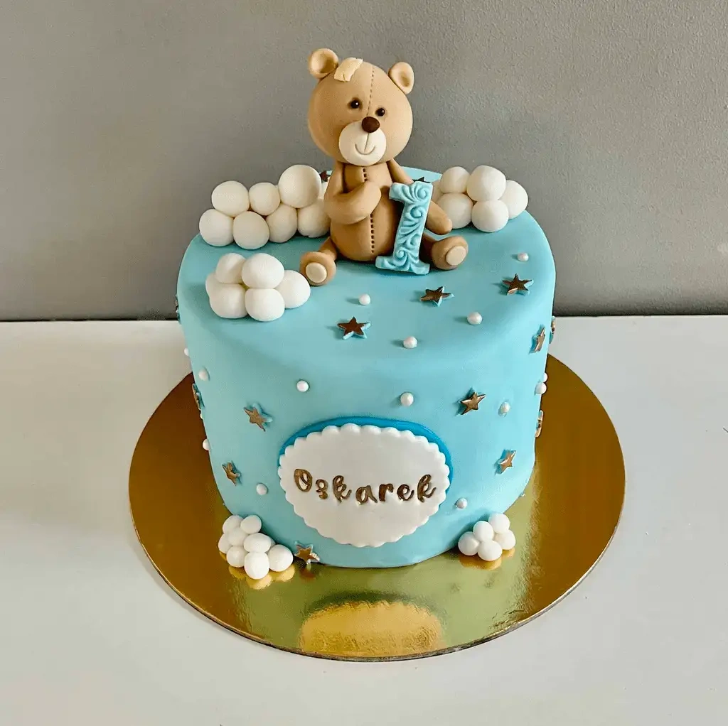 TORT NA ROCZEK Z MISIEM