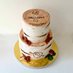 Tort Sosna – leśna elegancja na tort urodzinowy Warszawa