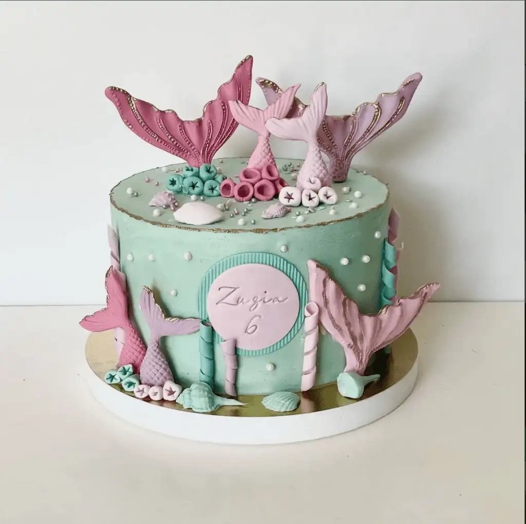Tort syreny – najpiękniejsze torty urodzinowe dla dziewczynki