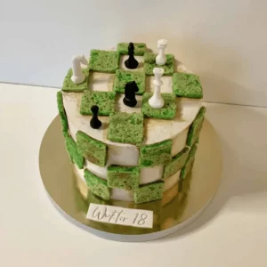 Tort Szachy – elegancki tort urodzinowy Warszawa od AleTort