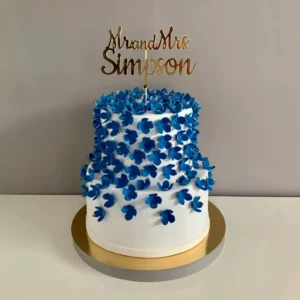 Tort Weselny Hortensje – elegancki tort weselny z hortensjami