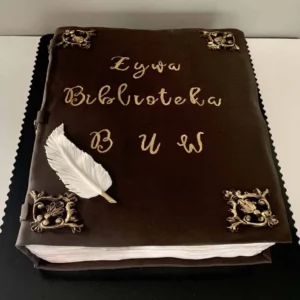 Tort Księga Buw – wyjątkowy tort w formie księgi na uroczystość