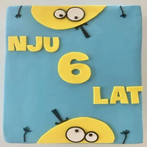 Tort NJU Mobile – nowoczesny akcent na event firmowy