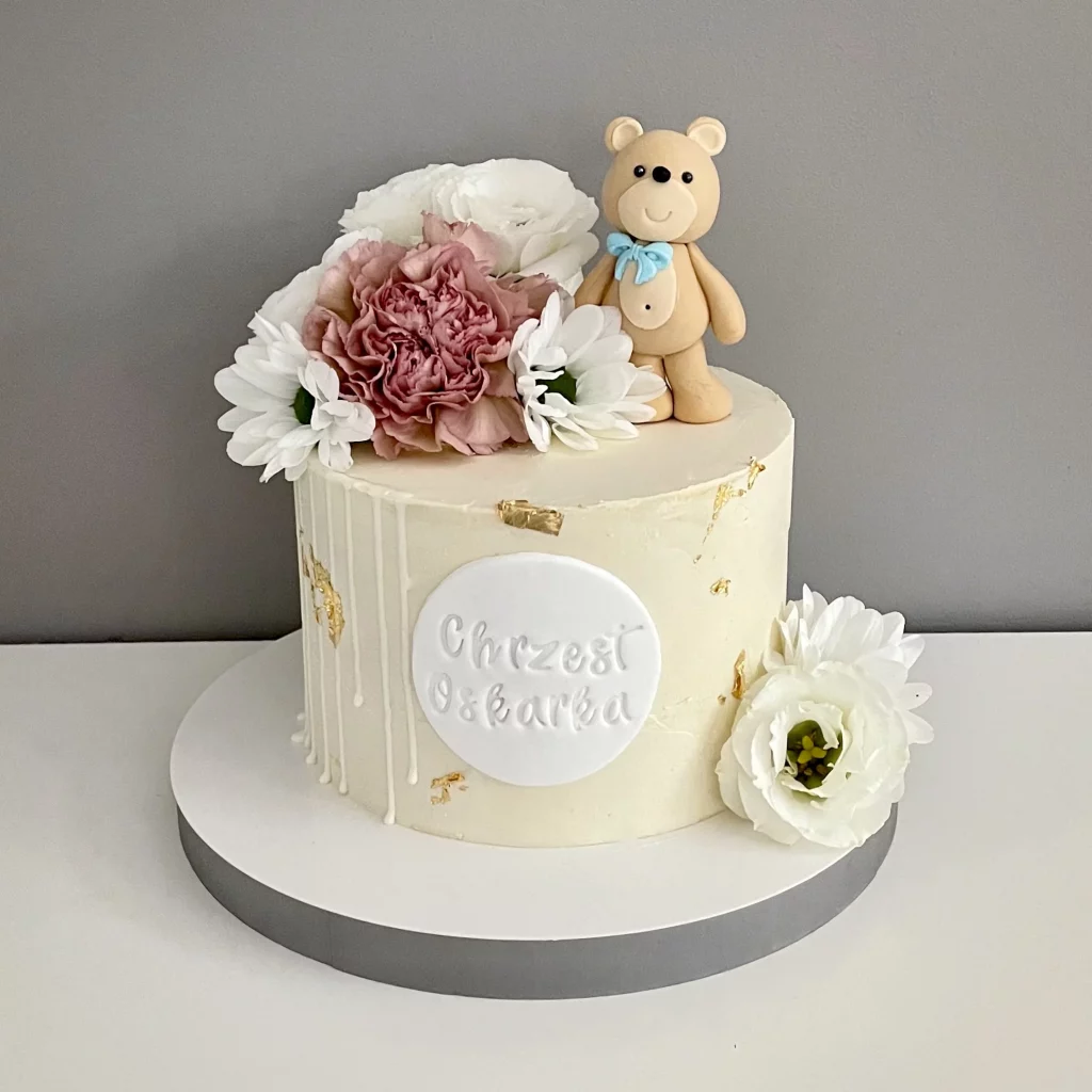 TORT NA CHRZCINY DLA CHŁOPCA
