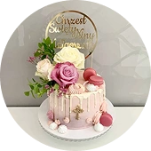 Tort na chrzest - torty chrzciny Warszawa AleTort