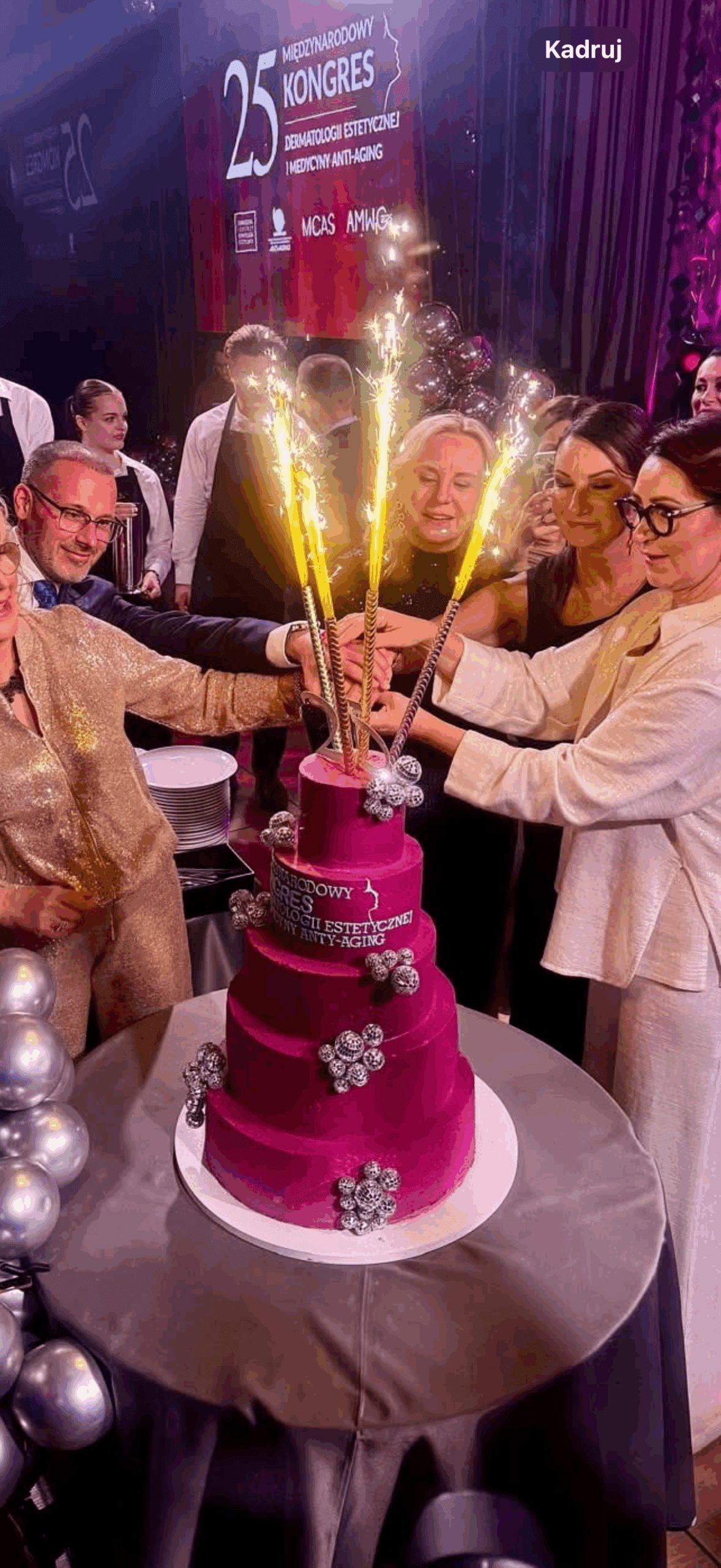 TORT NA KONGRES MEDYCYNY ESTETYCZNEJ