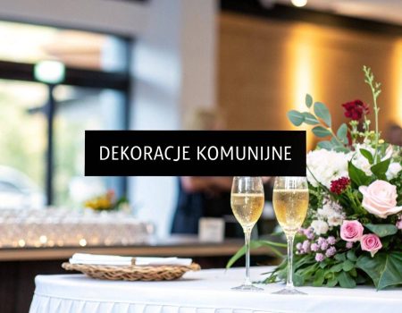 Dekoracje komunijne: Trendy 2025